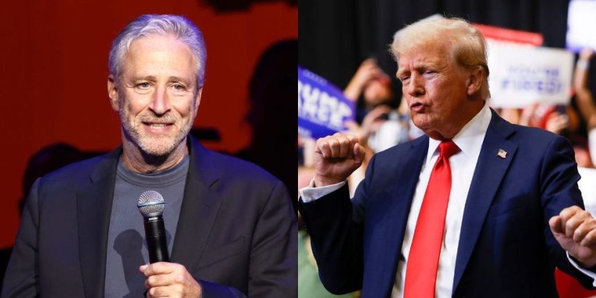 Jon Stewart Hilariously Compares Trump-Musk Livestream to ‘Two Old Dudes in a Basement’ Flirting!