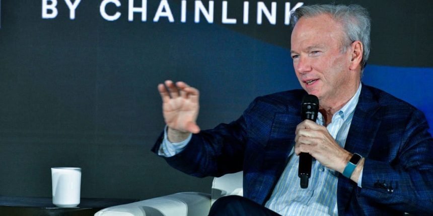 Former Google CEO Eric Schmidt Reveals How the Ukraine War Transformed Him into an Arms Dealer