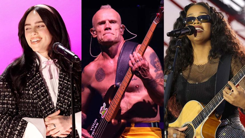 Star-Studded Lineup: Billie Eilish, Red Hot Chili Peppers, and H.E.R. Set to Dazzle at Paris Olympics Closing Ceremony!