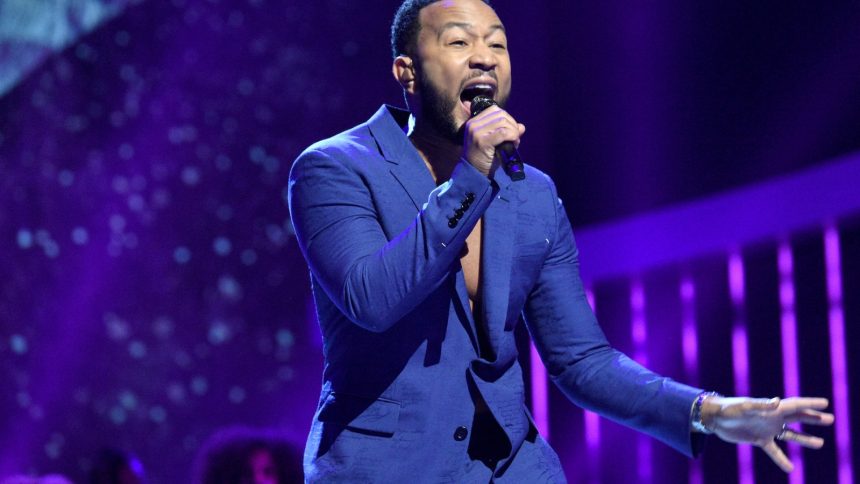 John Legend to Light Up DNC Stage with Prince Tribute in Honor of Tim Walz!