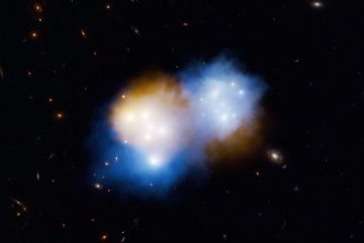 Galactic Collision Unveils the Secrets of Dark Matter!