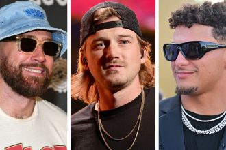 Star-Studded Night: Travis Kelce and Patrick Mahomes Join Forces with Morgan Wallen at Epic Kansas City Concert!