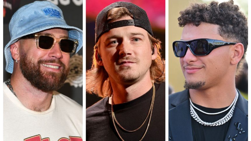 Star-Studded Night: Travis Kelce and Patrick Mahomes Join Forces with Morgan Wallen at Epic Kansas City Concert!