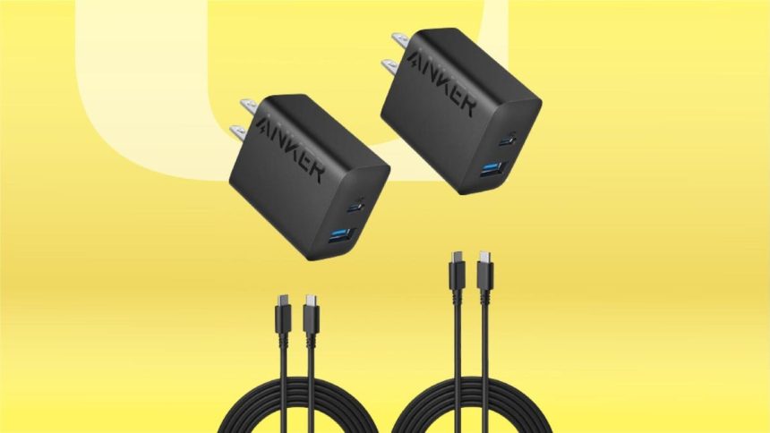 Grab Your Two Anker USB-C Chargers for Only  with This Incredible Amazon Offer!