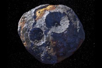 James Webb Telescope Unveils Surprising Signs of Rust on the Metal-Rich Asteroid Psyche!