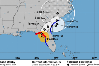 Get Ready, Florida! Hurricane Debby is On Course for Landfall – Track Its Path Live!