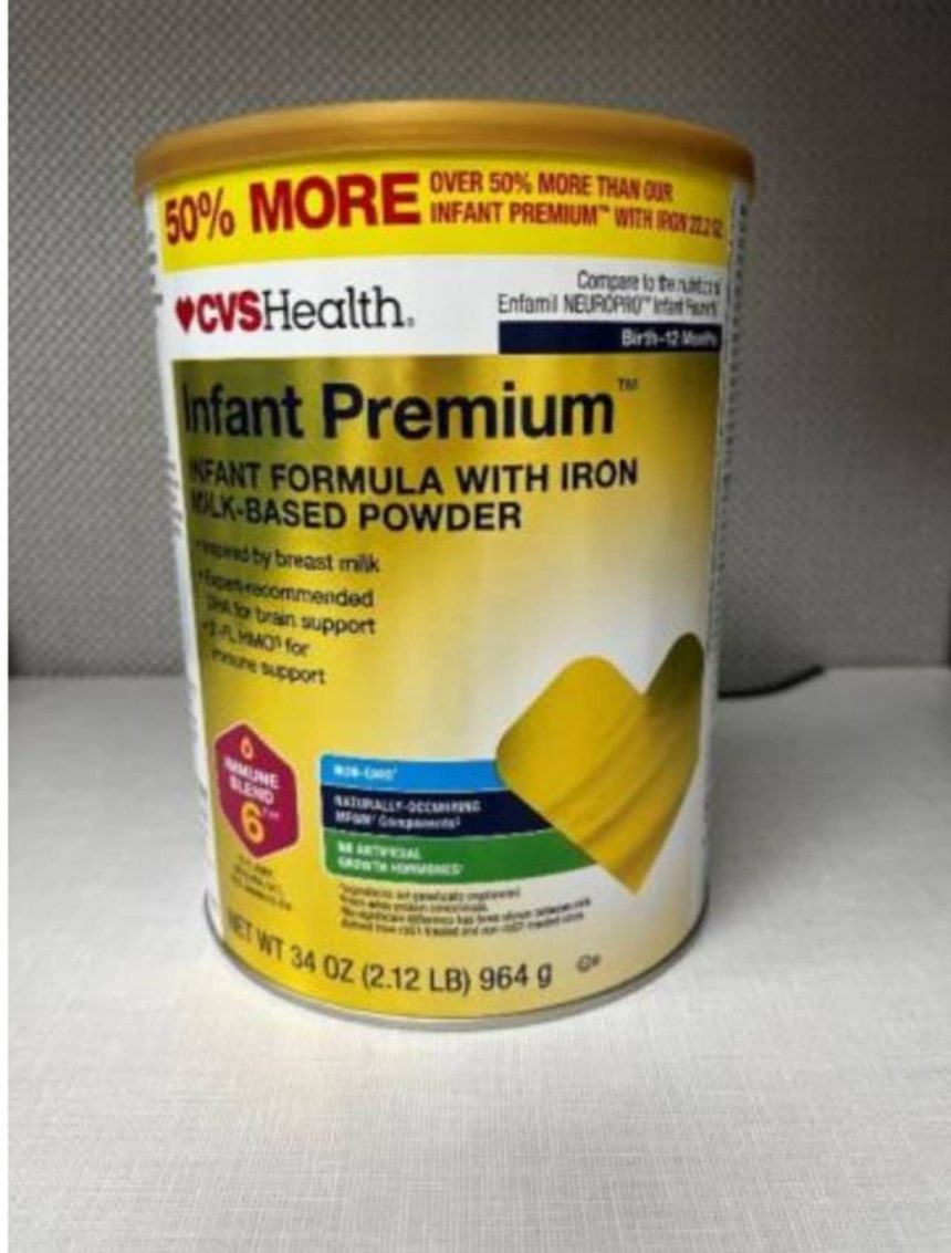 Perrigo Issues Urgent Recall: 16,500 Cans of Baby Formula Over Vitamin D Concerns!