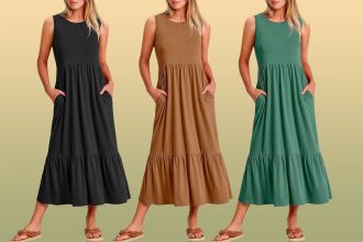 Discover the Ultimate Travel Dress: This Comfy, Wrinkle-Free Amazon Style with Pockets is Perfect for Every Season — and It’s on Sale!