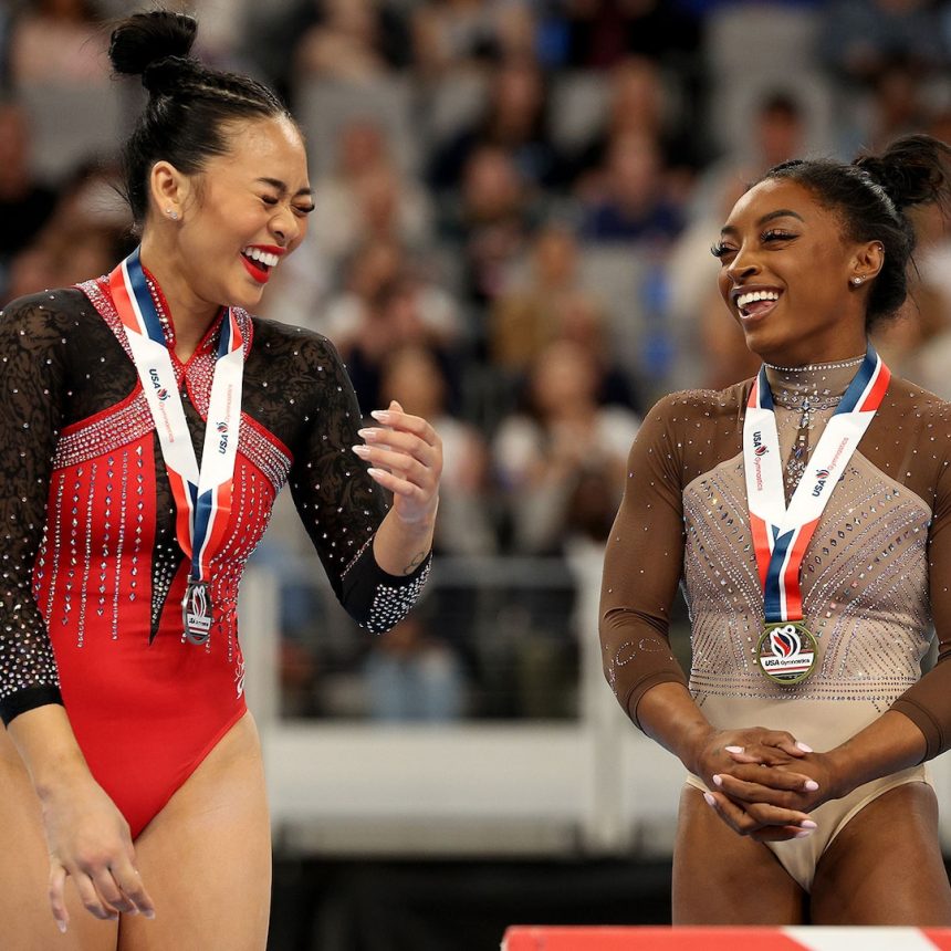 Unbreakable Bond: How Olympians Suni Lee and Simone Biles Lift Each Other to New Heights