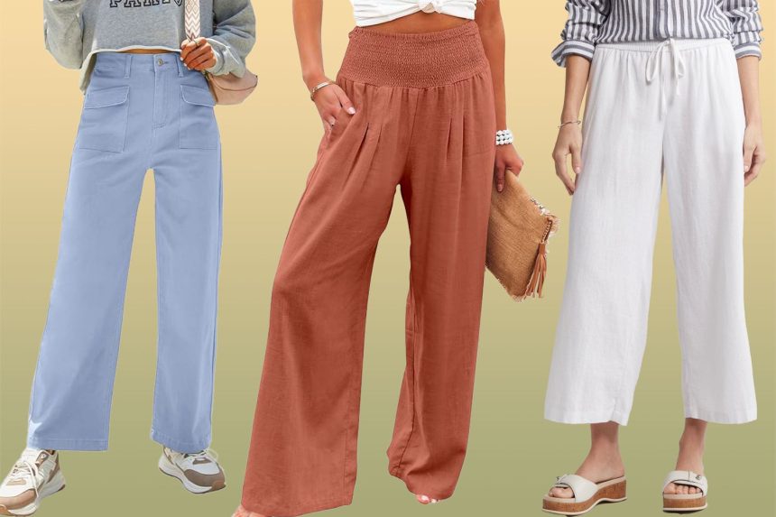 Discover the Top 10 Must-Have Comfy Wide-Leg Pants for Travelers—All Under !