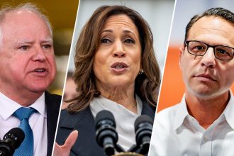 Social Media Erupts: How Kamala Harris’s VP Snub of Gov. Shapiro Sparks Controversy with the Anti-Israel Wing of the Democrats!