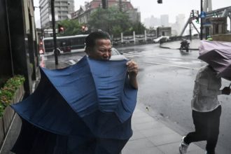 Typhoon Bebinca Rips Through Shanghai, Grounding Airports and Rail Services!