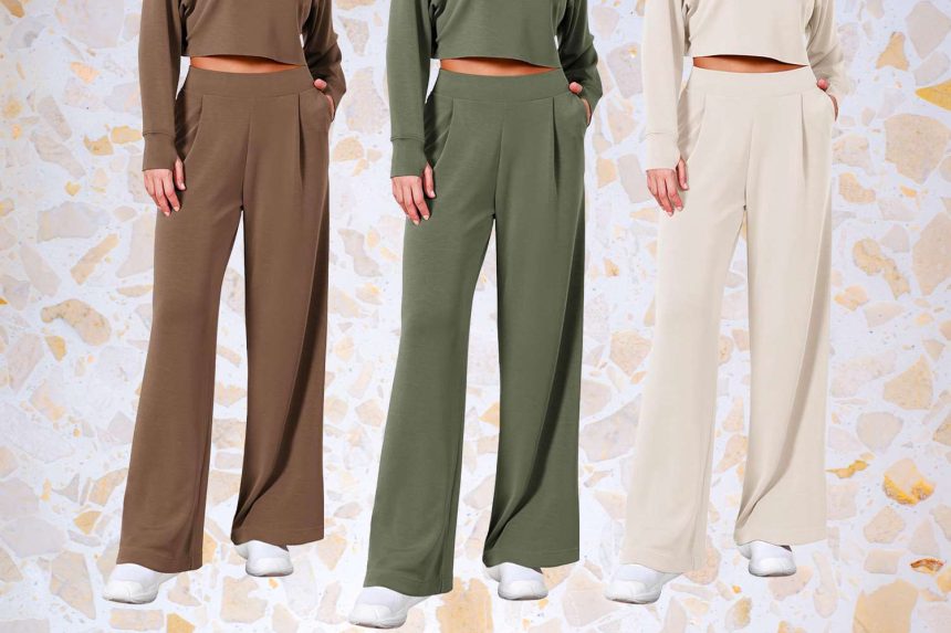 Discover the  Dreamy Wide-Leg Travel Pants We Can’t Get Enough Of – In Every Color!