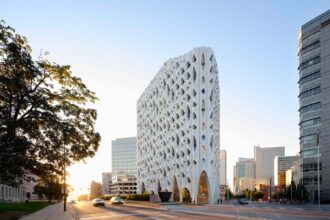 Discover Denver’s Stunning New Hotel: A Tree-Inspired Oasis with a Rooftop Bar Offering Breathtaking City Views!