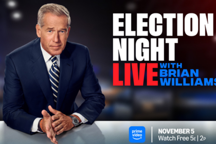 Join Brian Williams for an Exclusive Live Election Special on Amazon!