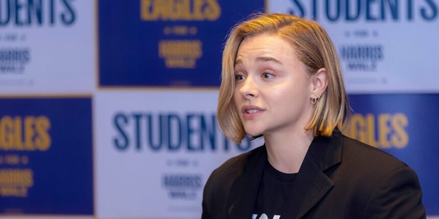 Chloë Grace Moretz Opens Up About Her Sexuality While Supporting Kamala Harris